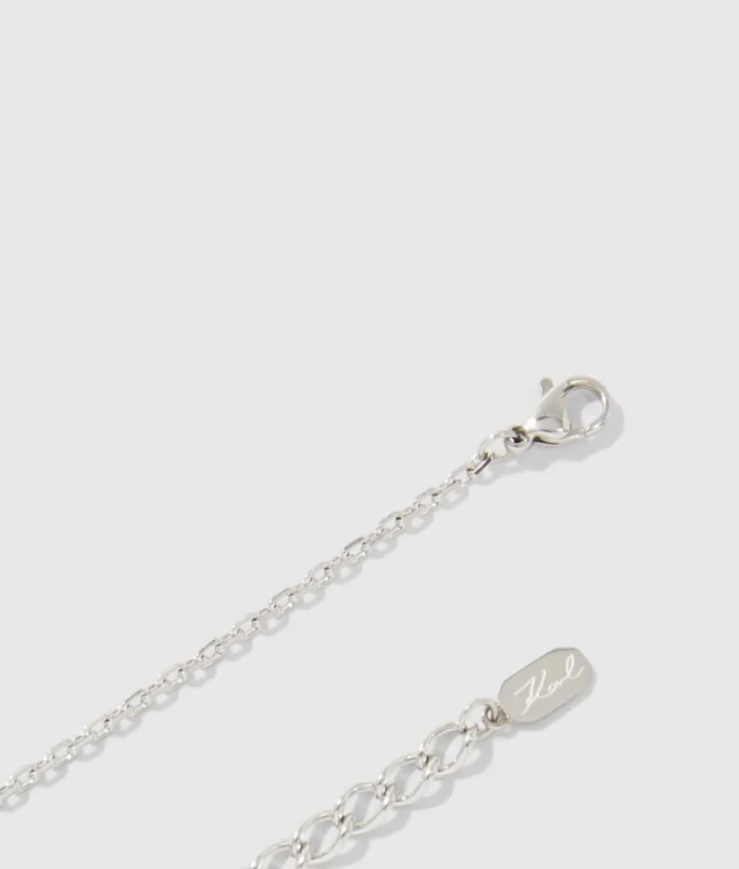 IKON PAVÉ CHARM HALSKETTE