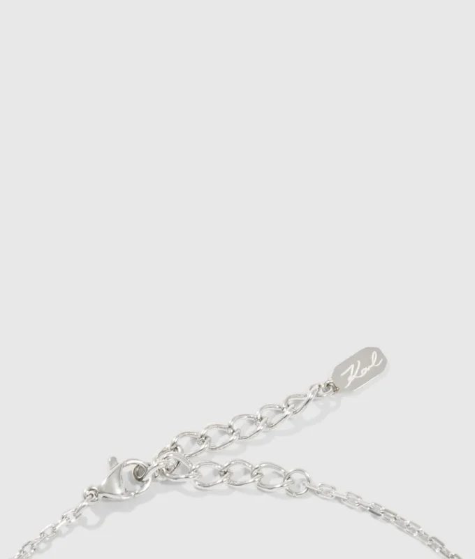 IKON PAVÉ CHARM HALSKETTE