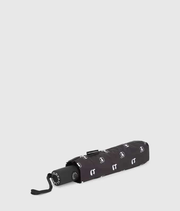 Ikon Regenschirm mit Allover-Print