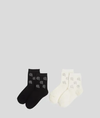 IKON RHINESTONE SOCKS – 2ER-PACK