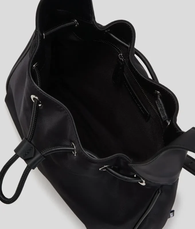 IKON SCHULTERTASCHE MIT KORDELZIEHER