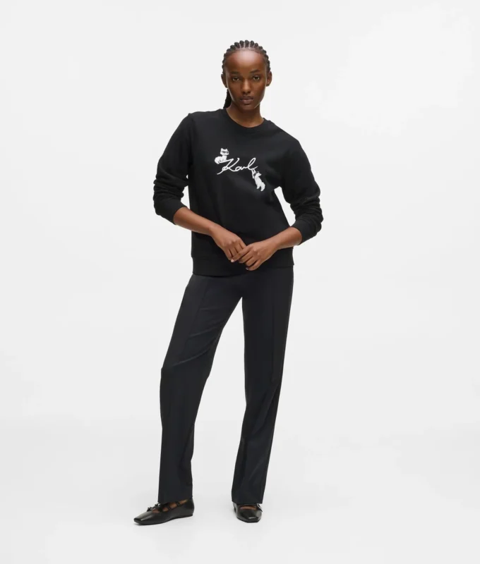 Ikon Signature Choupette Sweatshirt Ikon Signature Choupette Sweatshirt