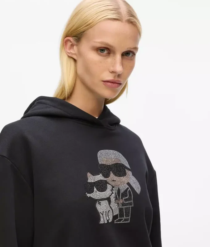 Ikon Strass-Hoodie Ikon Strass-Hoodie