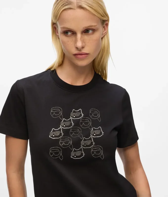 Ikon Strass-T-Shirt