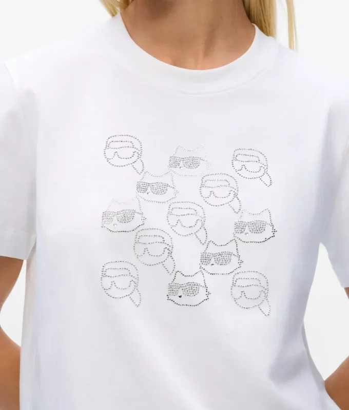 Ikon Strass-T-Shirt