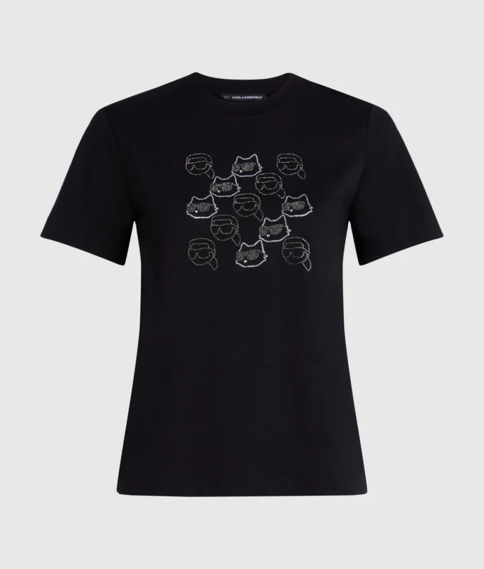 Ikon Strass-T-Shirt