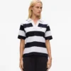 Ikon-Streifen-Poloshirt