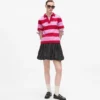Ikon-Streifen-Poloshirt