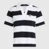Ikon-Streifen-Poloshirt