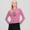 IKON STRIPE LANGÄRMELIGES T-SHIRT