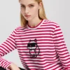 IKON STRIPE LANGÄRMELIGES T-SHIRT