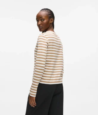 IKON STRIPE LANGÄRMELIGES T-SHIRT