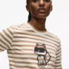 IKON STRIPE LANGÄRMELIGES T-SHIRT