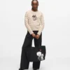 IKON STRIPE LANGÄRMELIGES T-SHIRT
