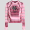 IKON STRIPE LANGÄRMELIGES T-SHIRT
