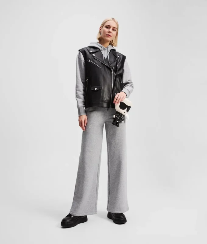 IKON SWEATPANTS MIT WEITEM BEIN