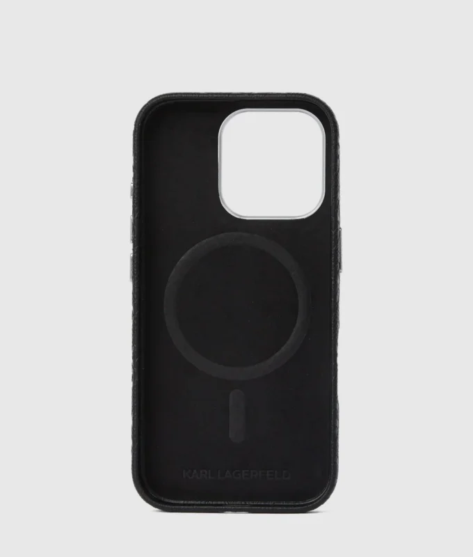 iPhone 16 Pro Hülle mit durchgehendem Logo iPhone 16 Pro Hülle mit durchgehendem Logo