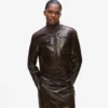Jacke aus Kunstleder mit Glanzfinish Jacke aus Kunstleder mit Glanzfinish