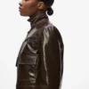 Jacke aus Kunstleder mit Glanzfinish Jacke aus Kunstleder mit Glanzfinish