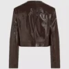 Jacke aus Kunstleder mit Glanzfinish Jacke aus Kunstleder mit Glanzfinish