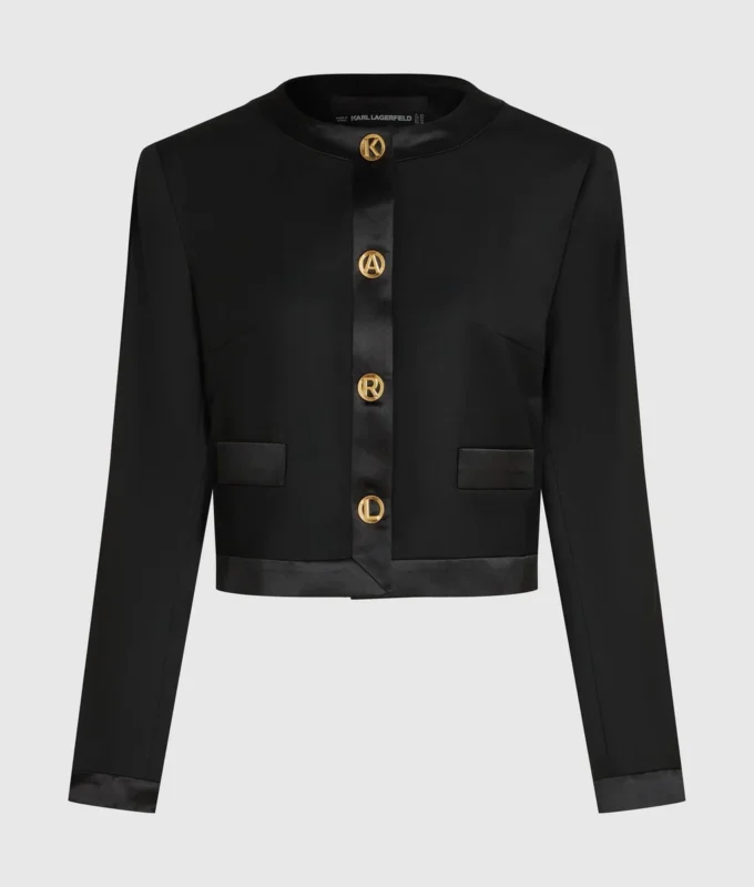 Jacke mit Karl-DNA-Buchstaben Jacke mit Karl-DNA-Buchstaben