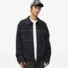 Jacke mit Kontrastnähten