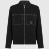 Jacke mit Kontrastnähten