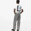 Jeans mit ausgestelltem Bein