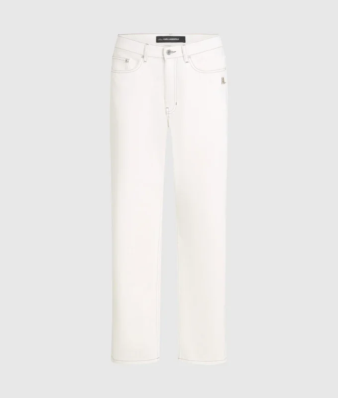 JEANS MIT KONTRASTSTICHEN JEANS MIT KONTRASTSTICHEN