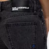 Jeans mit niedriger Leibhöhe und weitem Bein