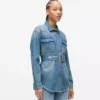 Jeanshemd mit Gürtel Jeanshemd mit Gürtel