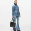 Jeanshemd mit Gürtel Jeanshemd mit Gürtel