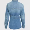 Jeanshemd mit Gürtel Jeanshemd mit Gürtel