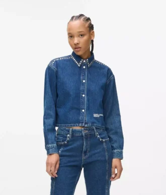 Jeanshemd mit Nieten Jeanshemd mit Nieten