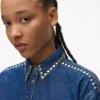 Jeanshemd mit Nieten Jeanshemd mit Nieten