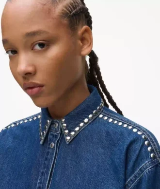Jeanshemd mit Nieten Jeanshemd mit Nieten