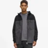 Jeansjacke mit Einsätzen