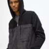 Jeansjacke mit Einsätzen