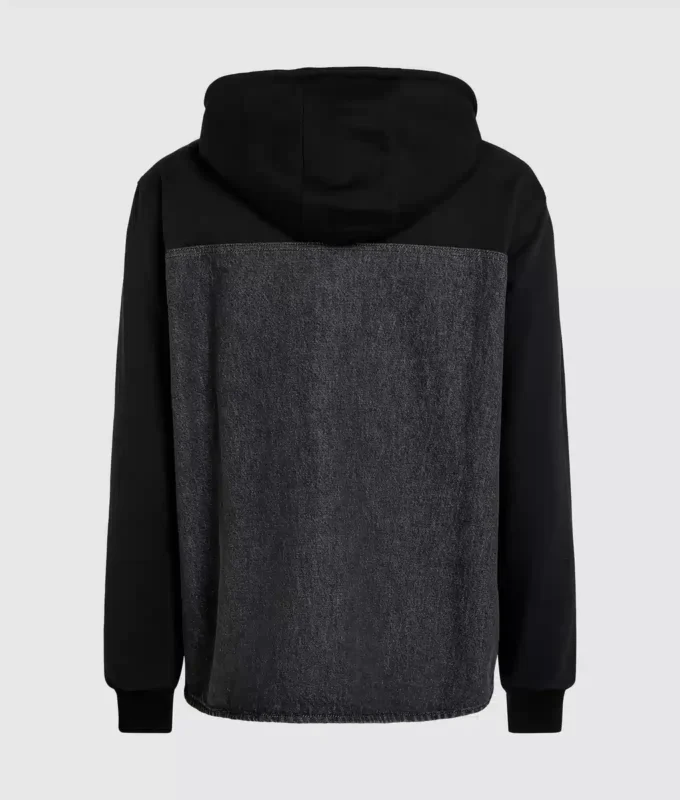 Jeansjacke mit Einsätzen