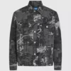 Jeansjacke mit Farbeffekt Jeansjacke mit Farbeffekt