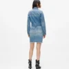 Jeanskleid mit Gürtel