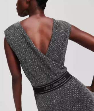 JERSEY-JUMPSUIT MIT STRASSSTEINEN