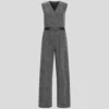 JERSEY-JUMPSUIT MIT STRASSSTEINEN