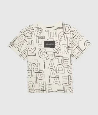 Jungen-T-Shirt mit Allover-Print