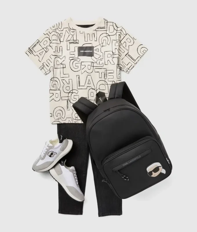 Jungen-T-Shirt mit Allover-Print Jungen-T-Shirt mit Allover-Print