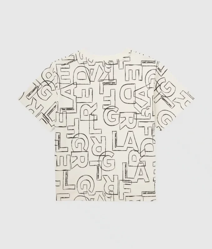Jungen-T-Shirt mit Allover-Print Jungen-T-Shirt mit Allover-Print