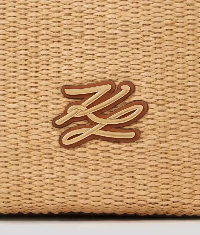 K/Autograph gewebte kleine Beuteltasche