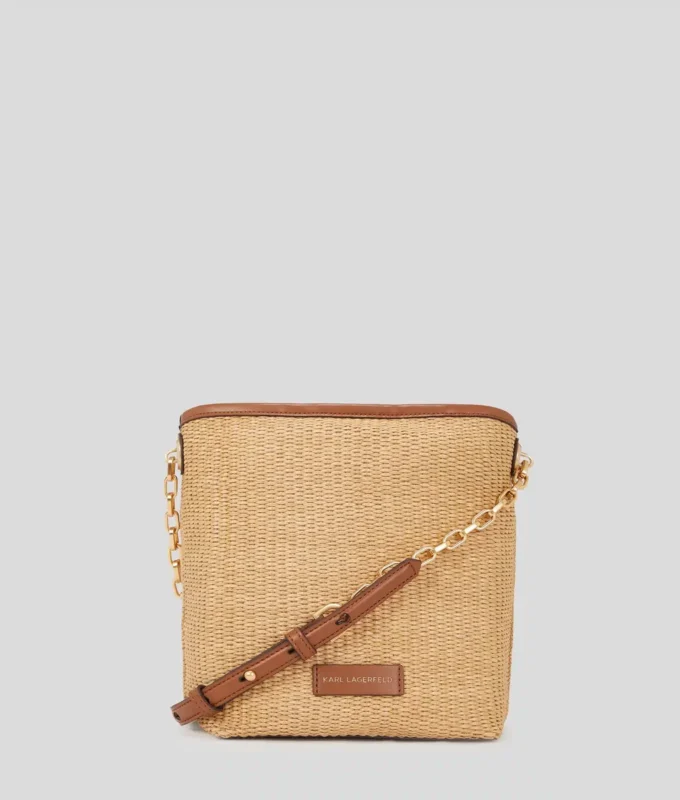 K/Autograph gewebte kleine Beuteltasche