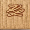 K/Autograph gewebte mittelgroße Beuteltasche K/Autograph gewebte mittelgroße Beuteltasche