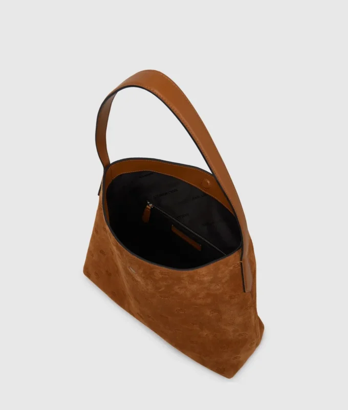 K/Autograph Hobo-Tasche aus Wildleder mit Vorhängeschloss K/Autograph Hobo-Tasche aus Wildleder mit Vorhängeschloss